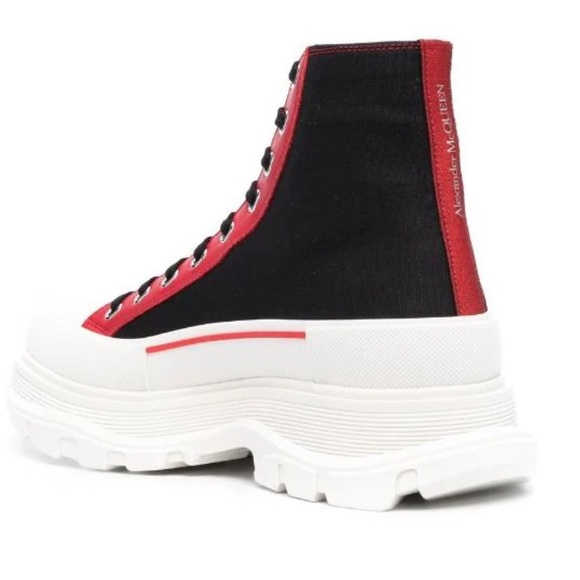 ‼️SOLD‼️ Alexander McQueen, Tread Slick high-top sneakers size 42 - Picture 2 of 12